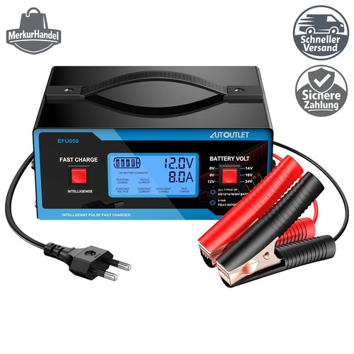 Ladegerät autobatterie 24v - ladegerät, 6-24v