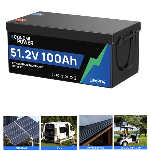 12kwh 48v 100ah lifepo4 - 48v,
